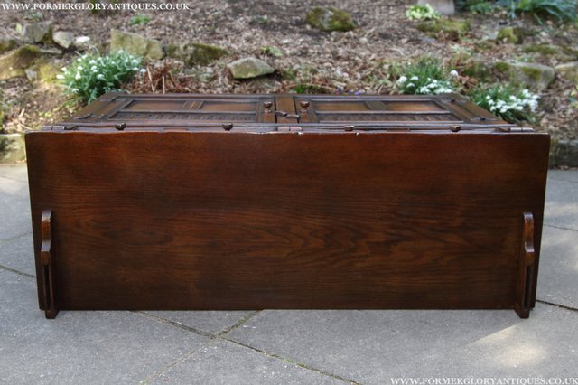 Image 16 of TITCHMARSH AND GOODWIN SOLID OAK DRESSER SIDEBOARD CUPBOARD