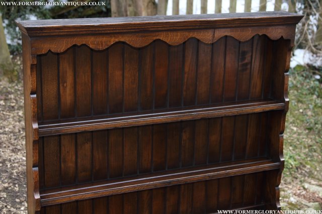 Image 22 of TITCHMARSH AND GOODWIN SOLID OAK DRESSER SIDEBOARD CUPBOARD