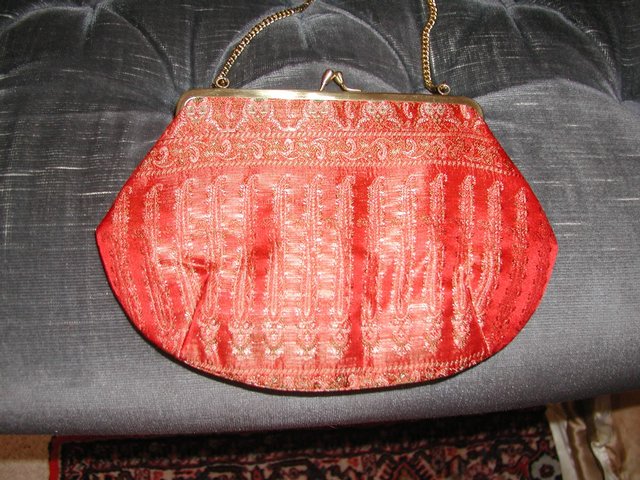 Image 3 of High quality Indian silk shoulder bag NEW UNUSED