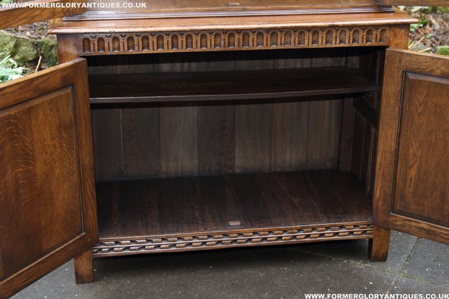 Image 4 of TITCHMARSH GOODWIN STYLE BOOKCASE DISPLAY CABINET CUPBOARD