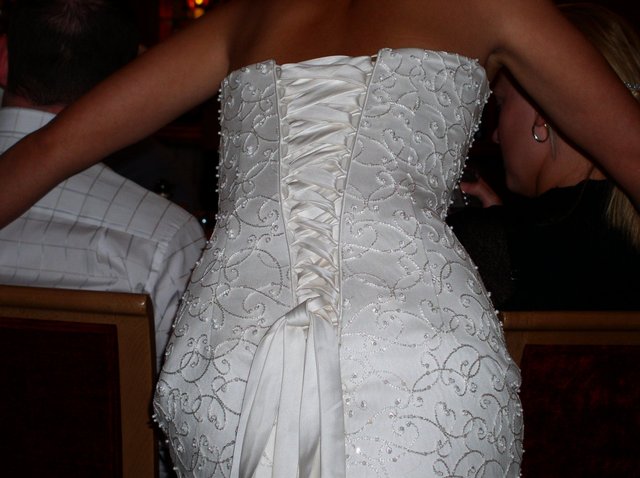 Image 2 of REDUCED! UNUSUAL WEDDING DRESS
