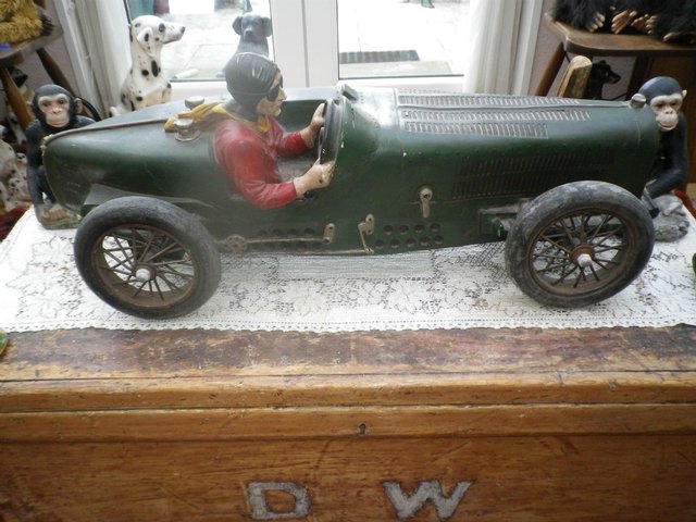 Preview of the first image of Model of a 1934 Type 59 Bugatti Racing Car.
