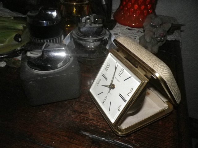 Preview of the first image of Old travel alarm clock.