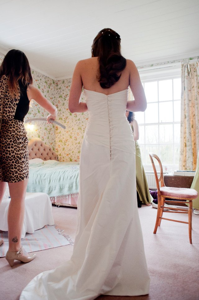 Image 3 of Stephanie Allin Wedding Dress-Tilly Size 8