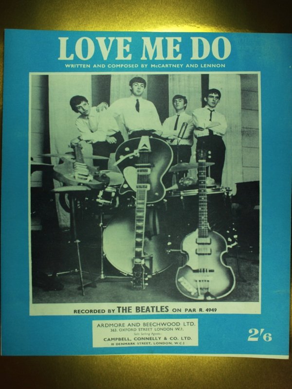 Preview of the first image of WANTED Beatles Orig ''Love Me Do'' Sheet Music.