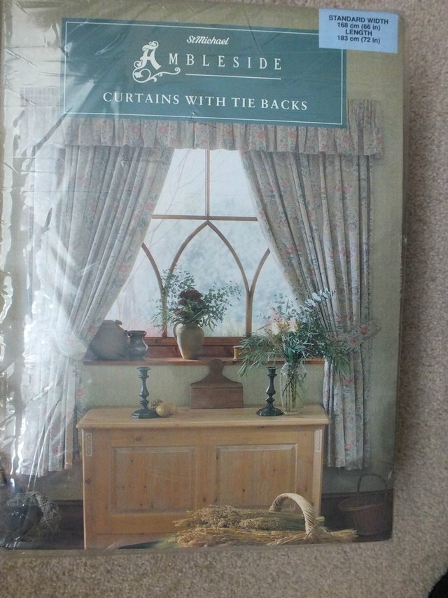 Preview of the first image of Marks & Spencer Curtains (New in Packet).