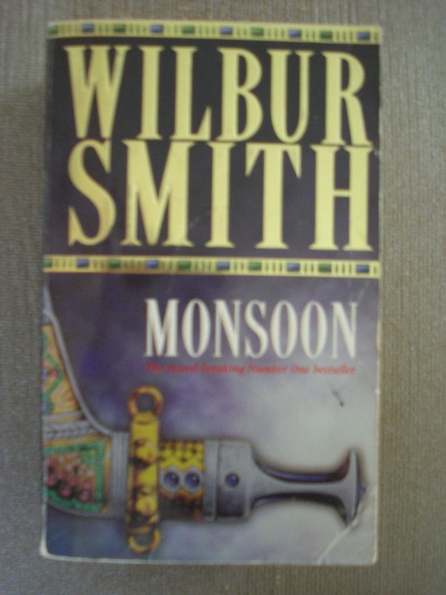 Preview of the first image of MONSOON by WILBUR SMITH Thick Paperback.