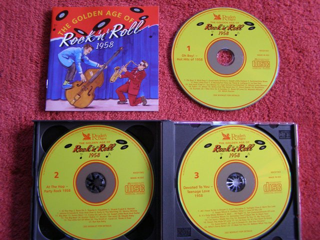 Image 2 of 3CD - Rock 'n' Roll 1958 (Incl P&P)