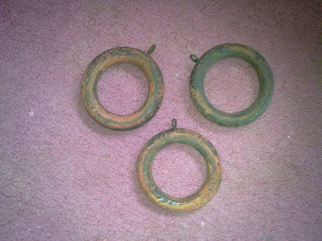 Image 6 of Mixed Curtain Poles,Brackets, Rings