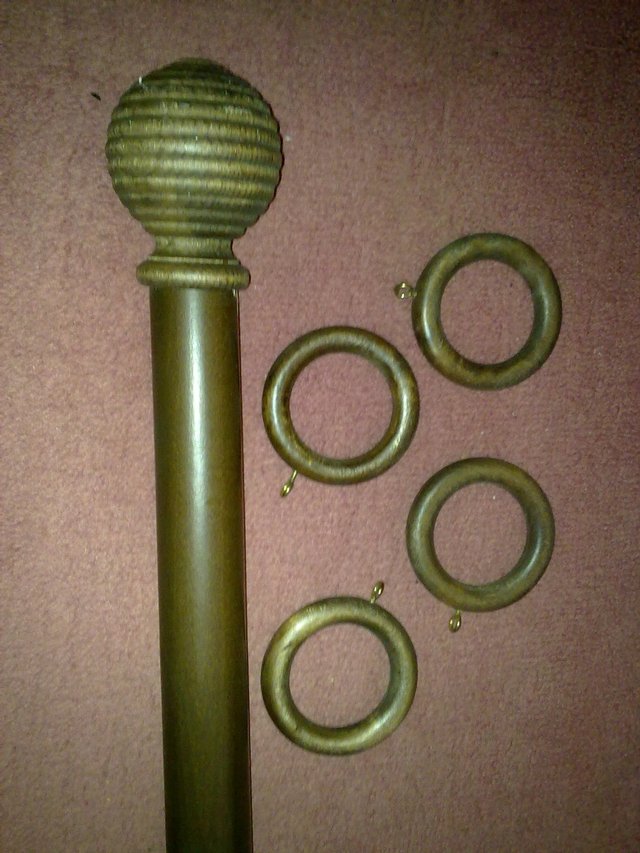 Image 9 of Mixed Curtain Poles,Brackets, Rings