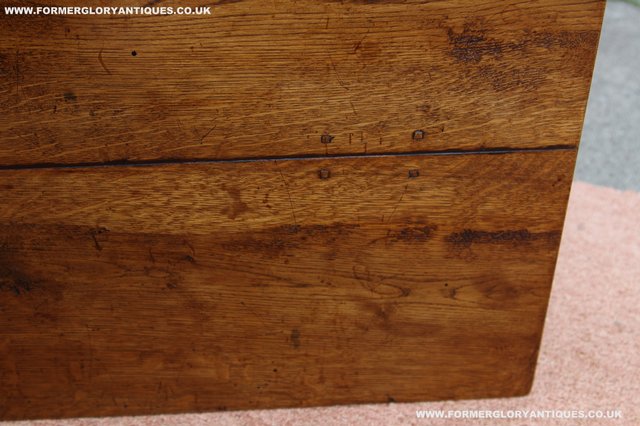Image 13 of TITCHMARSH GOODWIN STYLE OAK POTBOARD SIDE END COFFEE TABLE
