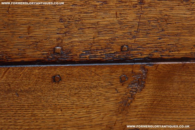 Image 21 of TITCHMARSH GOODWIN STYLE OAK POTBOARD SIDE END COFFEE TABLE