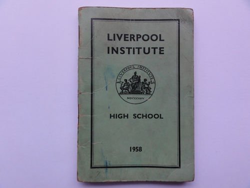 Preview of the first image of WANTED  Liverpool Institute Green Books 1957 or 1958.