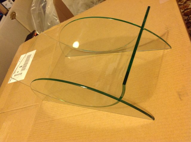Image 2 of Contemporary Glass Fruit Bowl