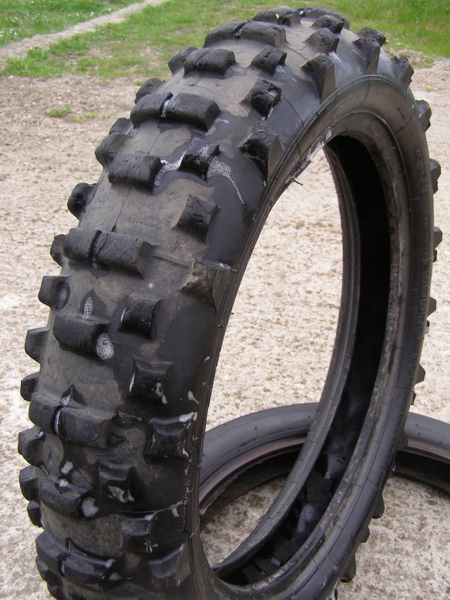 Preview of the first image of Michelin Enduro tyres 140-80-18 (used).