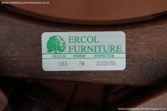 Image 15 of ERCOL RENAISSANCE ASH FRUITWOOD ARMCHAIR SEAT CUSHIONS