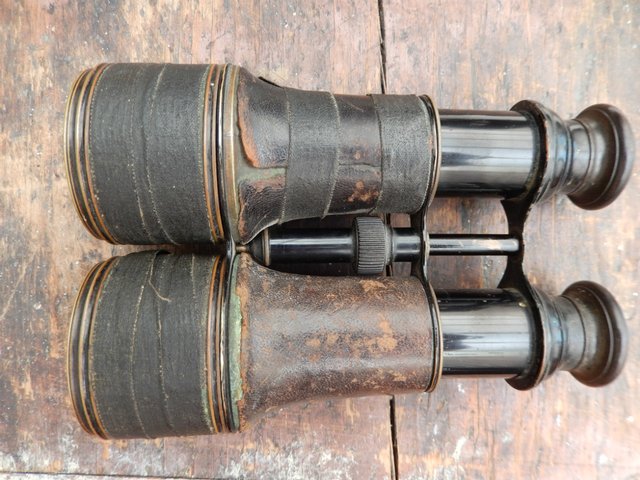 Preview of the first image of Pre WW1 Brass Bodied Binoculars.
