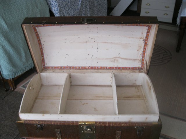 Image 2 of Antique Travel Trunk