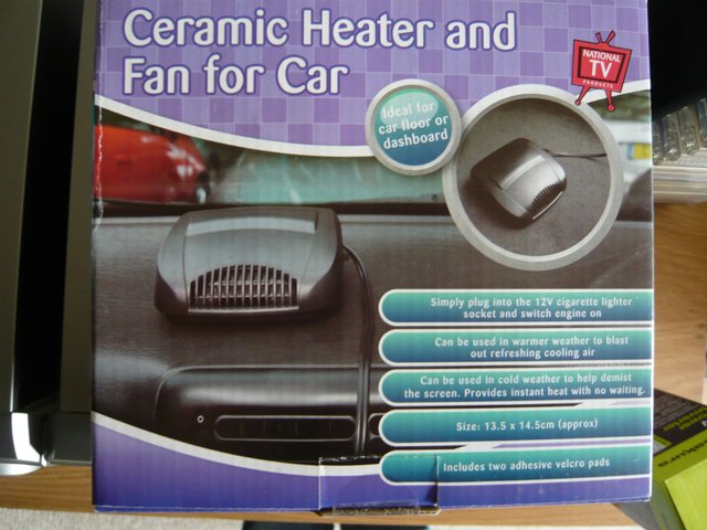 Preview of the first image of BRAND NEW ..Ceramic Heater & Cool Fan for Car.