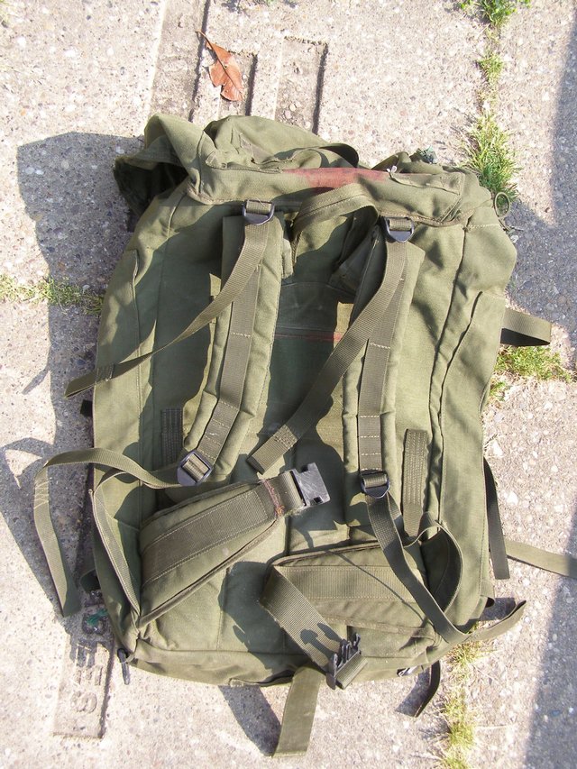 Preview of the first image of Army Rucksack/Bergen Longback (Incl P&P).