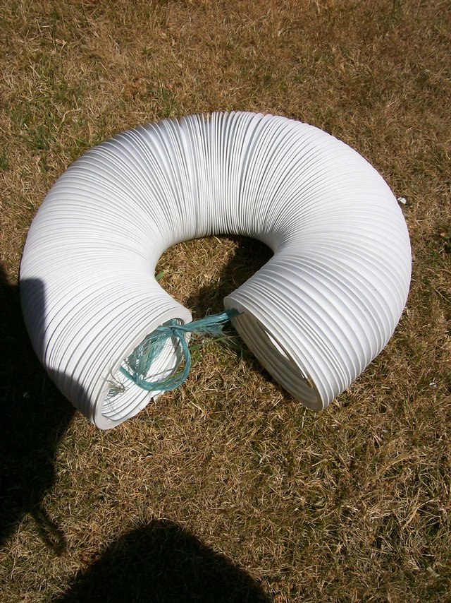 Preview of the first image of Flexible venting pipe ~ 4" diameter.