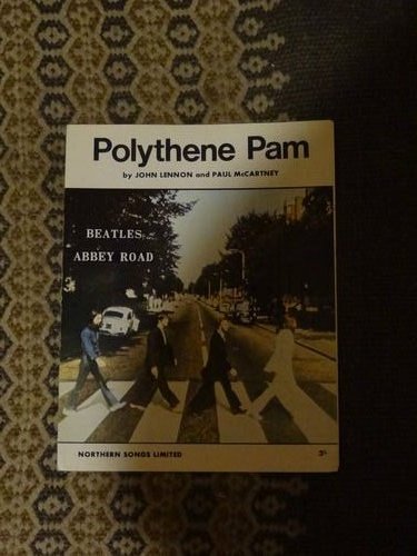 Preview of the first image of Beatles Sheet Music Polythene Pan. &  I Dont Want To  WANTED.