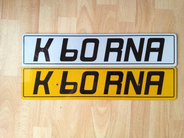 Preview of the first image of LORNA - CHERISHED REGISTRATION NUMBER FOR SALE - K60 RNA.