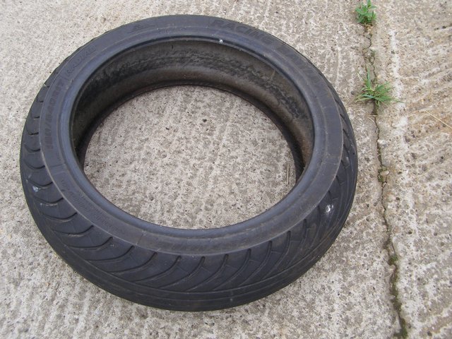 Preview of the first image of Bridgestone Racing Tyre (Used) 180/640R17.