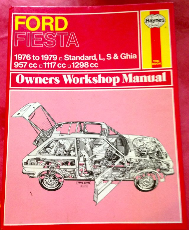 Preview of the first image of MINT HAYNES MANUAL FORD FIESTA 1976-1979.