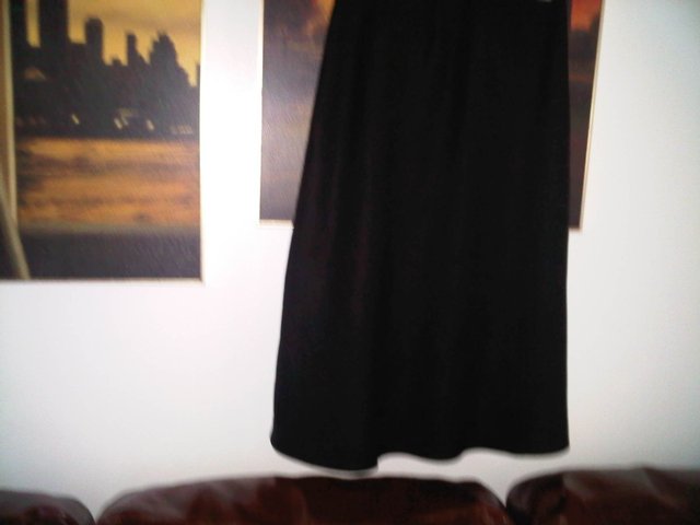 Image 3 of Marks & Spencer black skirt lined size 8