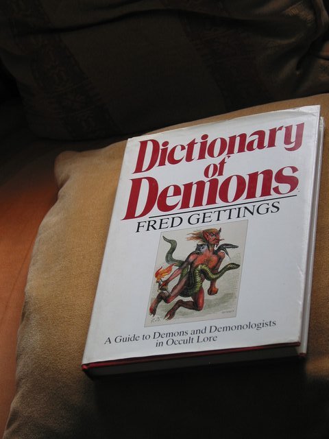 Preview of the first image of Dictionary of Demons Rare Vintage Book.