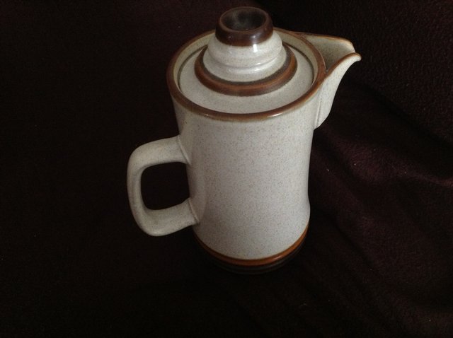 Preview of the first image of Denby "Potters Wheel" Coffee Pot.