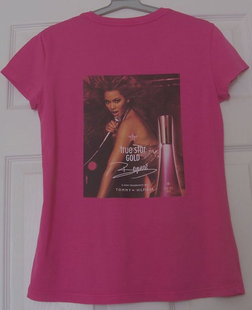Image 2 of BNWT LADIES PINK T SHIRT BY TOMMY HILFIGER - SZ S  B21