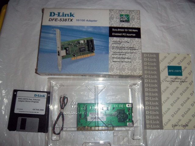 Preview of the first image of D-Link Ethernet PCI Adapter.