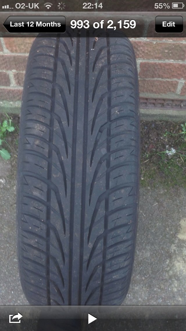 Image 2 of WHEELS  -CAR. sabb alloy wheels brand new tyres Avon TYRES
