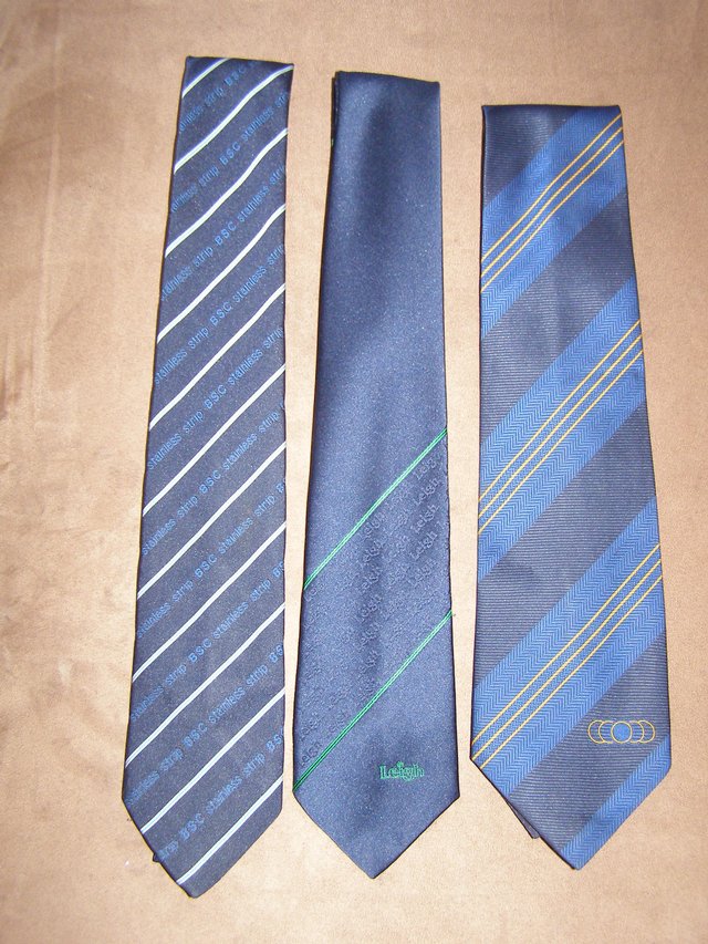 Image 3 of 3 x Company Ties - Leigh etc (Incl P&P)