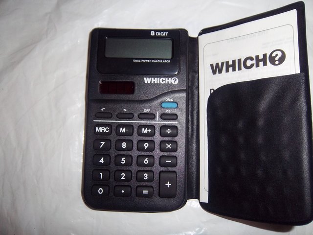 Preview of the first image of Solar Powered Calculator.