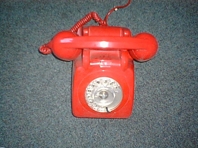 Preview of the first image of Red Fixed Telephone.