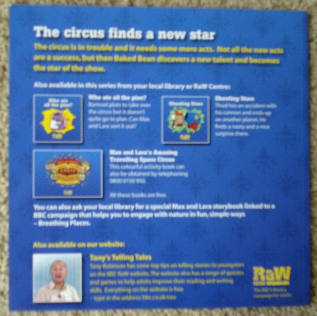 Image 2 of NEW BBC PUBLICATION THE CIRCUS FINDS A NEW STAR paperback