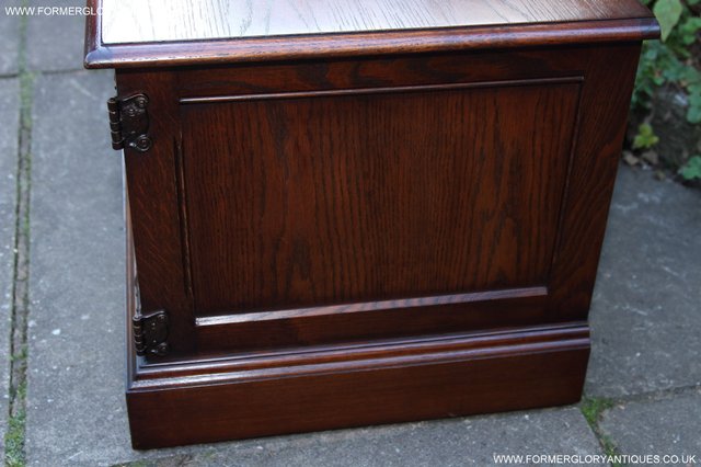 Image 26 of OLD CHARM OAK TV DVD VIDEO HI-FI CD CABINET TABLE STAND
