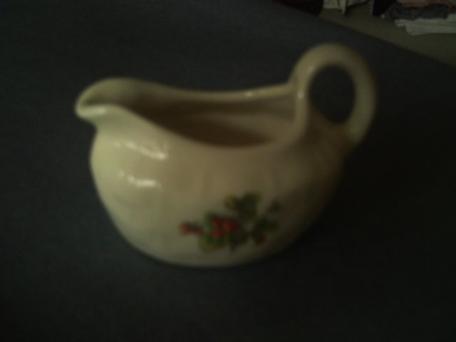 Preview of the first image of RETRO CHINA SMALL CREAM JUG.