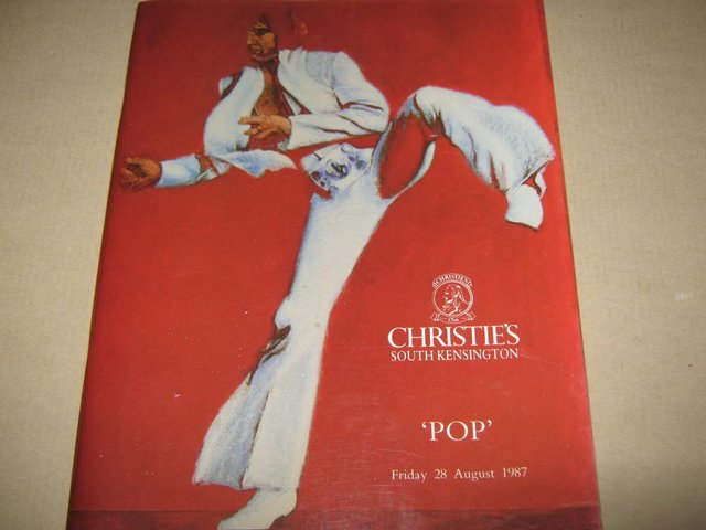 Preview of the first image of Christie Catalogue Pop Sale 1987.