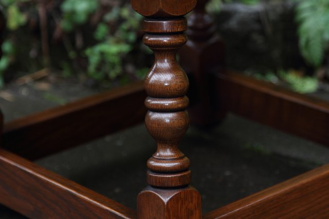 Image 7 of OLD CHARM OAK SIDE END OCCASIONAL COFFEE LAMP PHONE TABLE