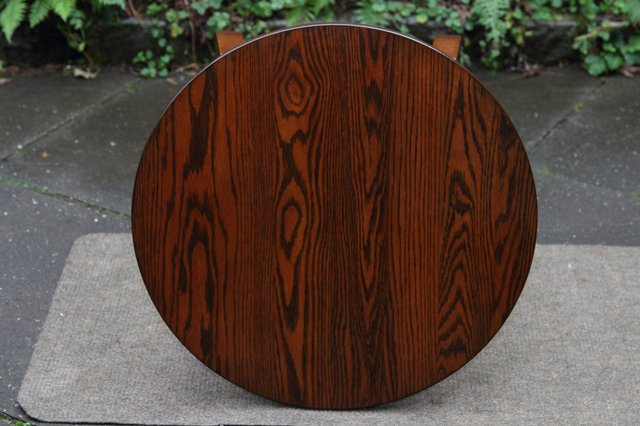 Image 15 of OLD CHARM OAK SIDE END OCCASIONAL COFFEE LAMP PHONE TABLE