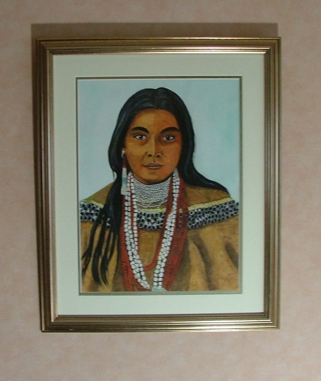 Preview of the first image of Native American Portrait.