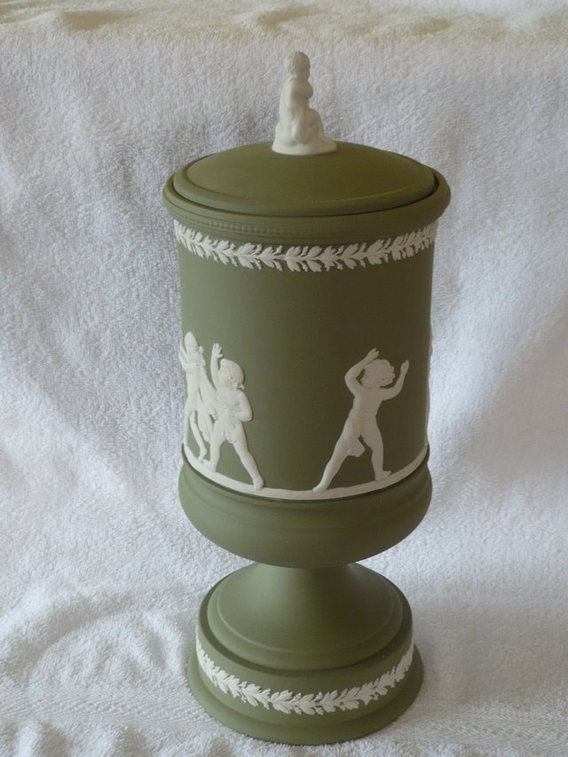 Preview of the first image of Wedgwood Blind Man's Buff Vase.