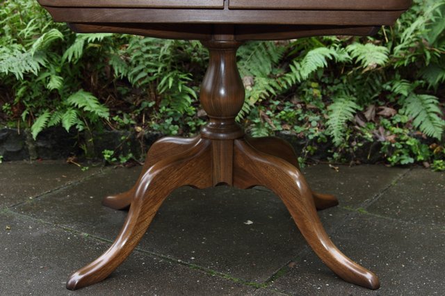 Image 28 of ERCOL GOLDEN DAWN ELM CHESTER EXTENDING KITCHEN DINING TABLE