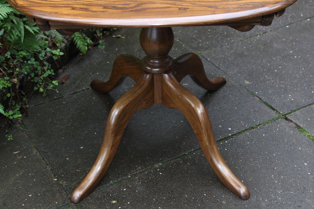 Image 29 of ERCOL GOLDEN DAWN ELM CHESTER EXTENDING KITCHEN DINING TABLE
