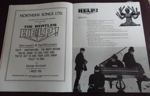 Image 2 of Beatles Original Help Programme Wanted