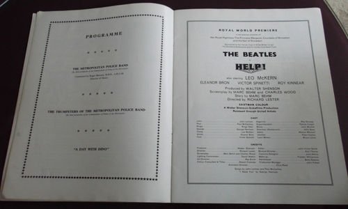 Image 3 of Beatles Original Help Programme Wanted
